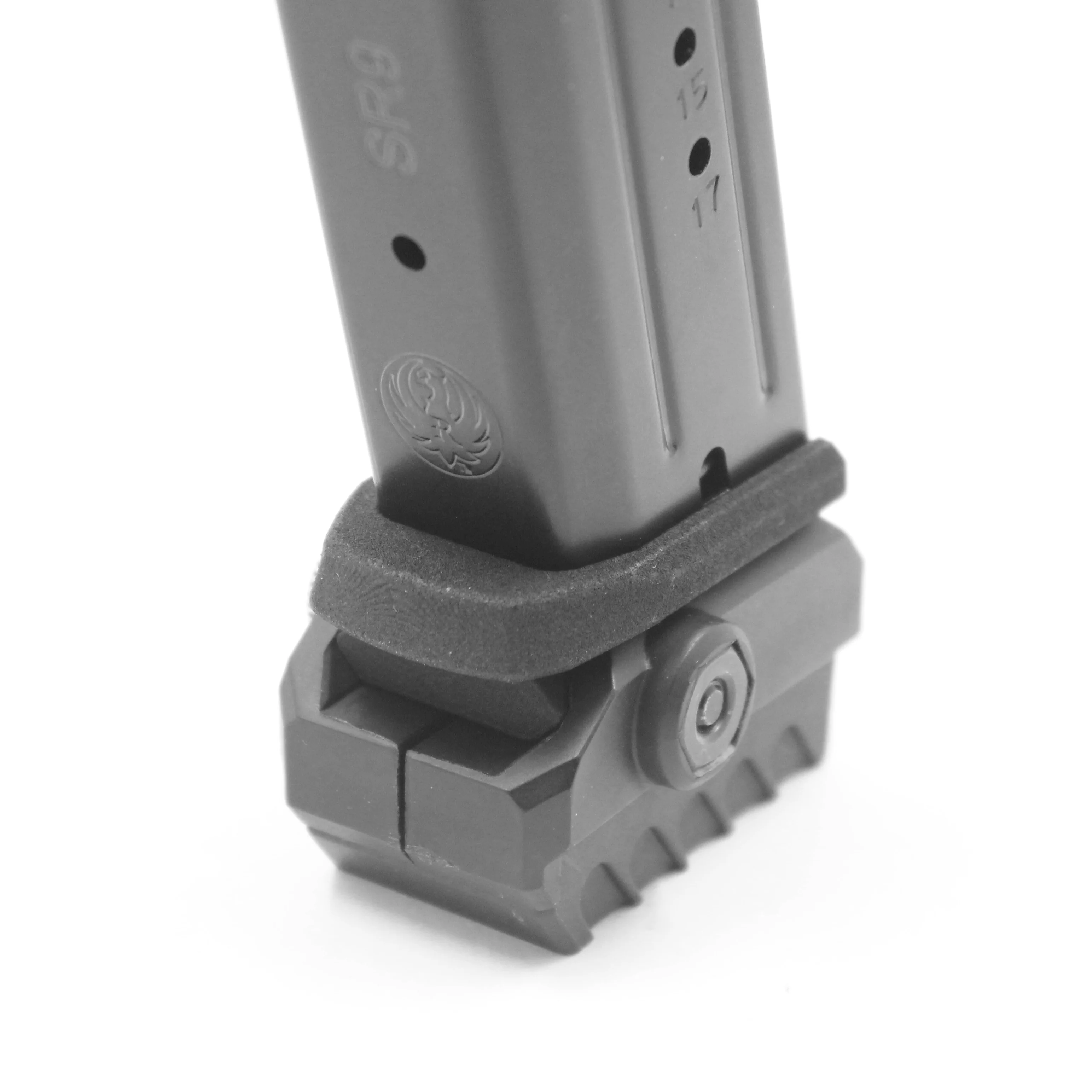 MagRail - Ruger SR9 and SR40 - Magazine Floor Plate Rail Adapter - Image 2