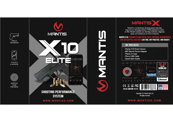 Mantis X10 Elite - Shooting Performance System - Image 3