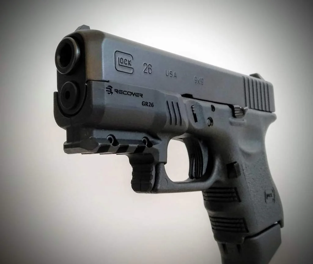 Rail Adapter for Glock 26 | Recover Tactical GR26 - Image 2